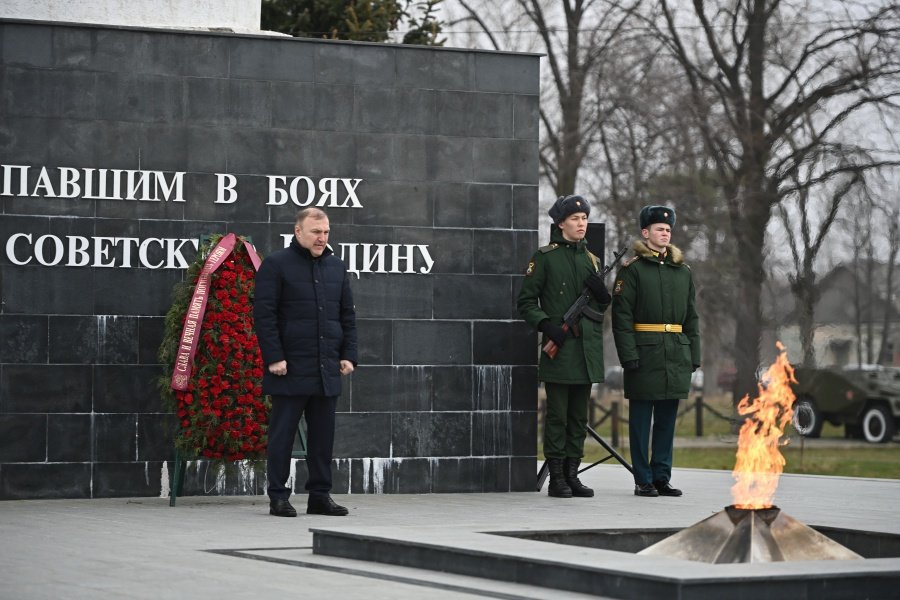 Адыгея отмечает 81-ю годовщину освобождения от немецко-фашистских захватчиков