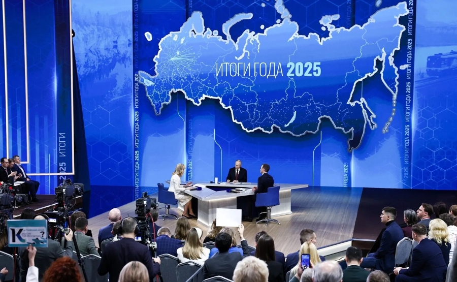 Прямая линия президента России длилась более 4 часов