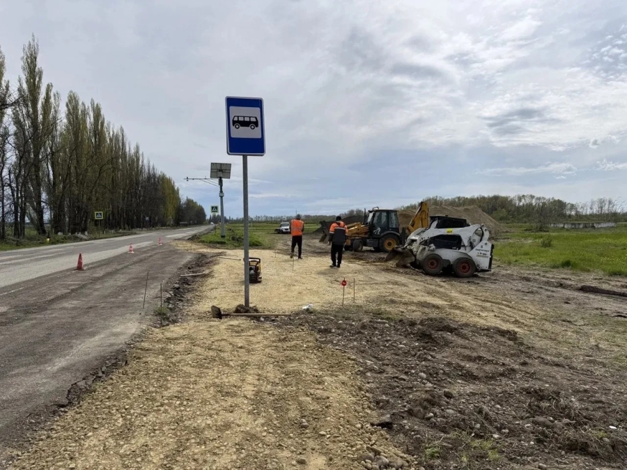 В Кошехабльском районе идут дорожные работы