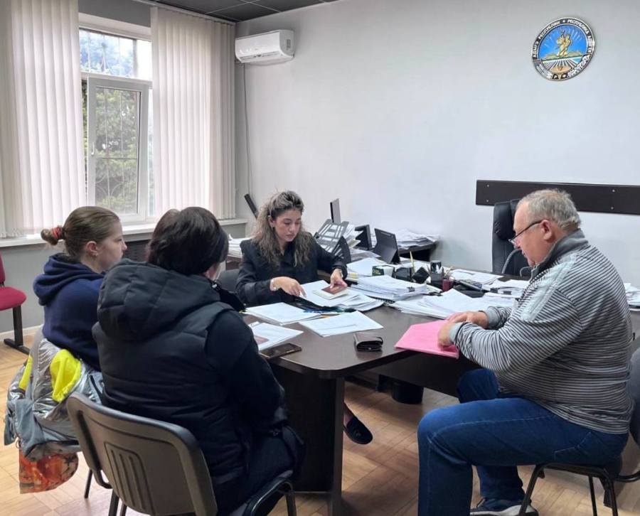Соцкоординатор фонда "Защитники Отечества" встретилась с ветеранами СВО в Тлюстенхабле